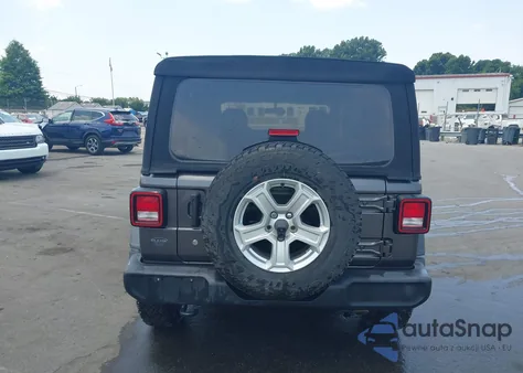2018 Jeep Wrangler Unlimited Sport S 4X4 из США, поврежденный, VIN 1C4HJXDG9JW250559